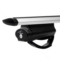 Багажная система "LUX" Бэлт с дугами 1,3м аэро-трэвэл (82 мм) для а/м с рейлингами от магазина ФаркопРос